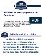 Sistemul de Achzitii Publice Din Romania