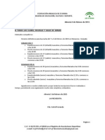 Circular Horarios Definitivos 7-8 Febrero Maracena