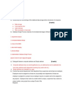 DBMS Design Process Stages and Components