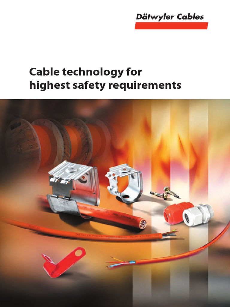 Cable Technology For Highest Safety Requirements PDF | PDF | Cable ...