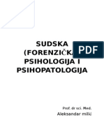 Sudska Psihologija I Psihopatologija Skripta-Odgovori