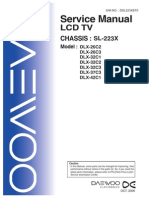 Daewoo SL-223X (Chassis SL-223X) Manual de Servicio LCD