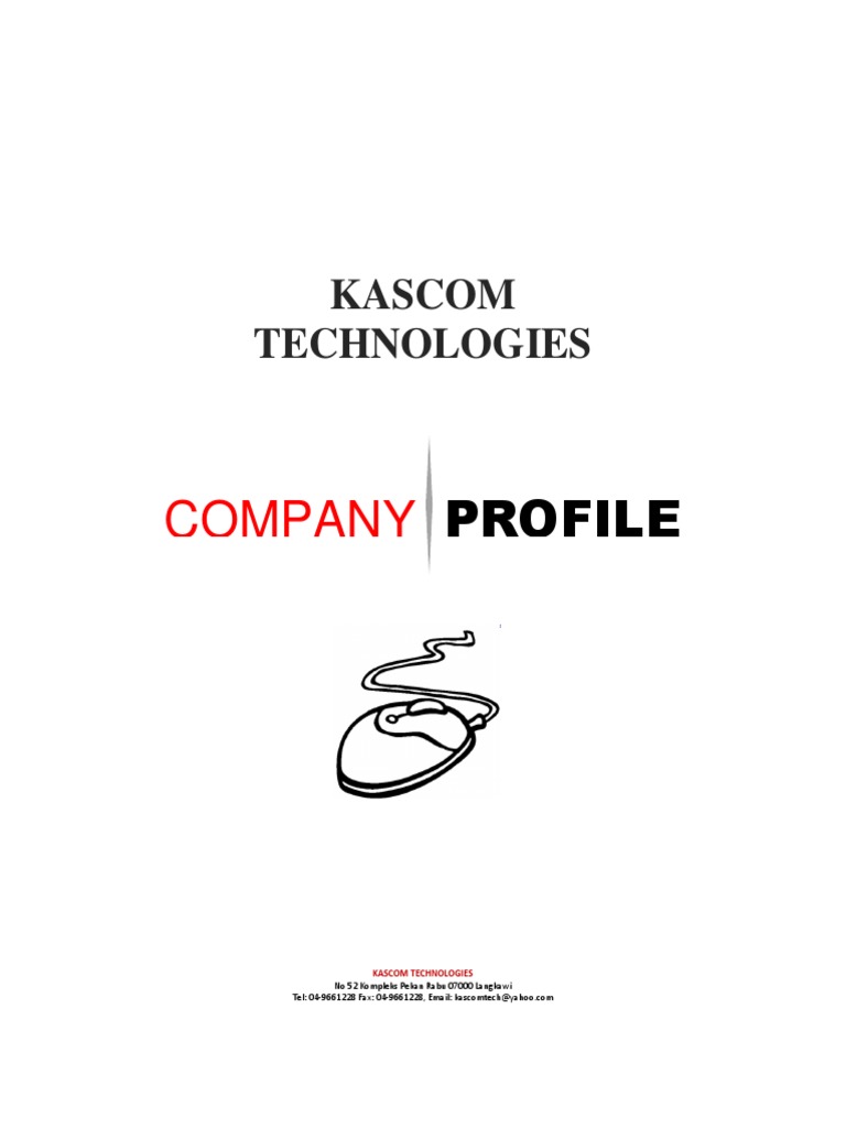 Company Profile PDF Computer Network sites