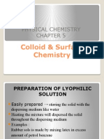Preparation of Lyophilic Solution