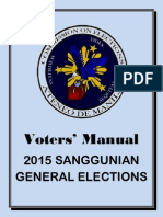 Voters Manual 2015 General Elections