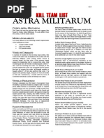 Necron Kill Team List and Rules | PDF | Unrest | Armed Conflict