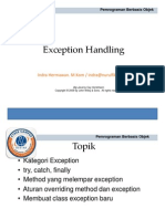 Exception Handling PDF