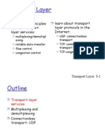 Transport Layer: Our Goals