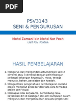 Psv3143 Seni & Pengurusan