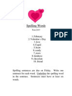 Spelling Words 2-13