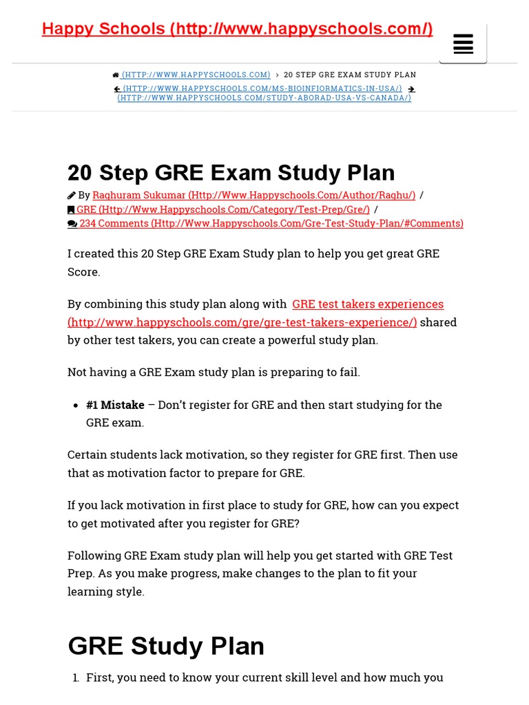 gre study guide