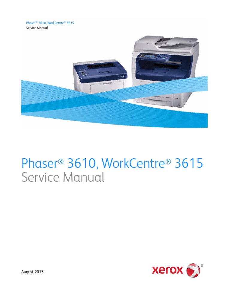 Xerox Workcentre M20 Service Manual