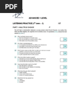 Adv1 Listening Practice 1st Term 1