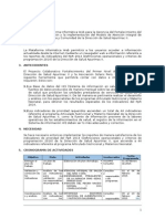 Plan de Trabajo Plataforma Web, Ajustado - Febrero