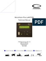 MicroVision Plus (mMOTOR) Technical Manual