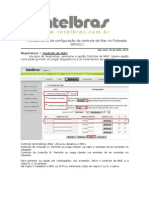 Procedimento de Configuracao Controle de Mac