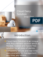 Cloud Dairy Solution