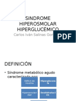 Sindrome Hiperosmolar Hiperglucémico