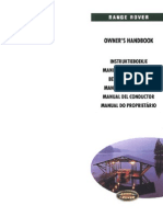 Range Rover p38 My98 - Manual Del Conductor PDF