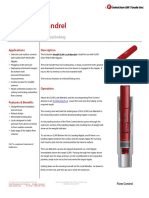 SLXN Lock Mandrel Technical Datasheet