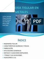 Biomateriales: Metales