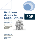 Problem Areas in Legal Ethics