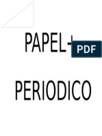 papel periodico