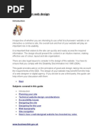 Designing an E Commerce Site
