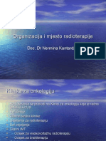 Organizacija I Mjesto Radioterapije