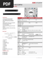 Hikvision DS-7604-08-16NI-E1-4P (-E2-8P) - A