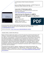 Journal of Homosexuality: To Cite This Article: Karma R. Chávez PHD (2011) Identifying The Needs of LGBTQ Immigrants