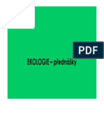 Ekologie PDF