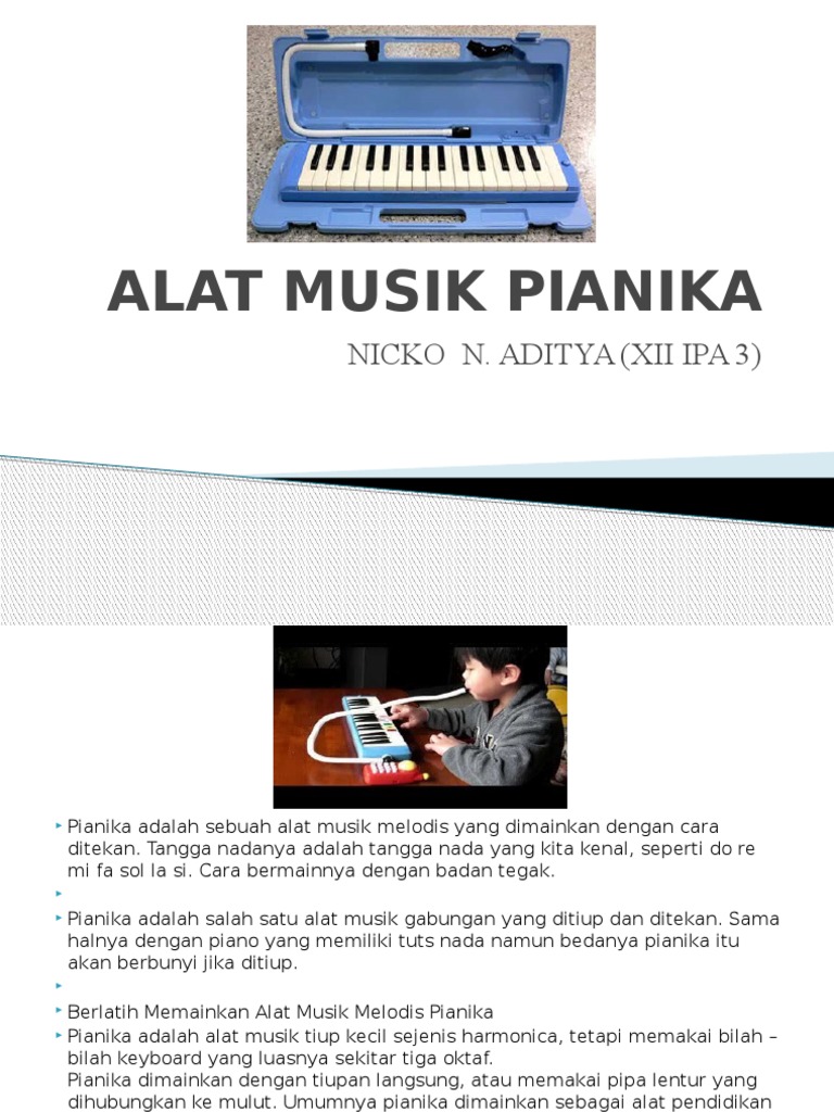 Alat Musik Melodis Yang Dimainkan Dengan Cara Ditiup 