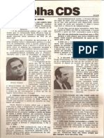 Folha CDS, Nº 137 - 21 de Setembro de 1978