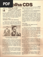 Folha CDS, nº 145 - 16 de Novembro de 1978