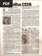 Folha CDS, nº 141 - 19 de Outubro de 1978