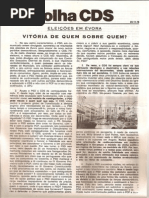 Folha CDS, nº 146 - 23 de Novembro de 1978