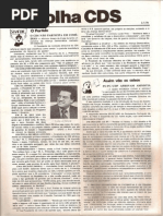 Folha CDS, nº 176- 2 de Julho de 1979