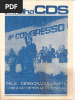 Folha CDS, nº 236 - 9 de Abril de 1981