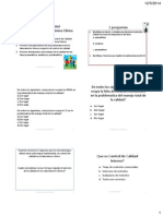 Control de Calidad Interno