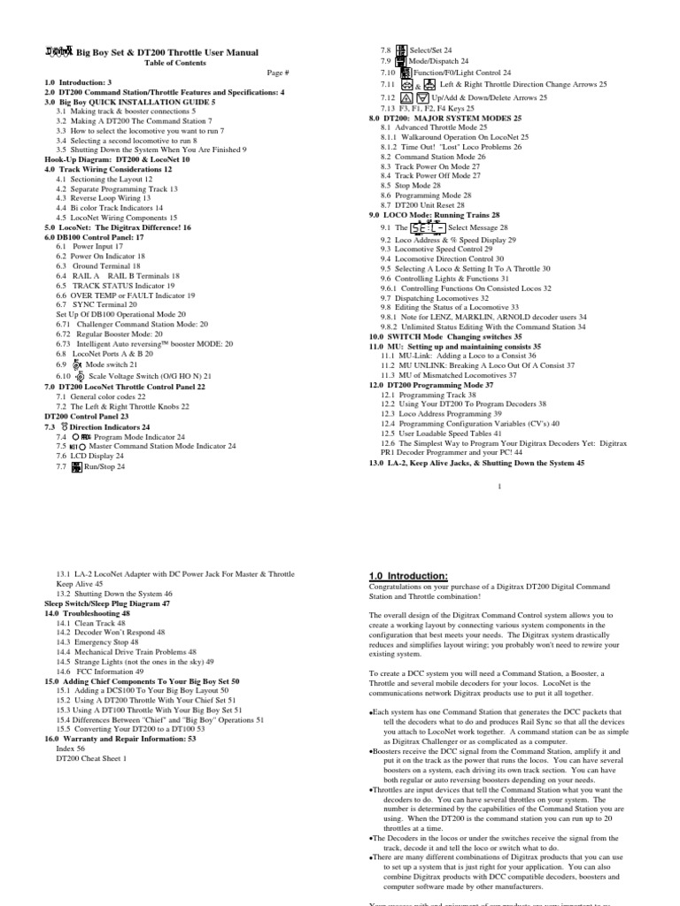 BIG BOY MANUAL intelligence overview