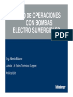 Bombeo Electrosumergible - Cartas Amperométrica y Analisis de Fallas