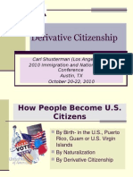 Derivative Citizenship