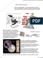 Thin Sections Minerals & Volcanic Microtextures