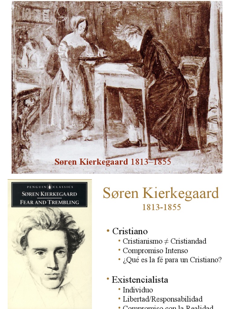KierkegaardTemor y Temblor presentación Søren Kierkegaard