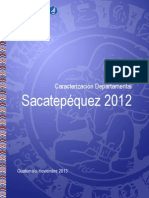 Caracterizacion Departamental Sacatepequez