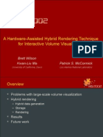 A Hardware-Assisted Hybrid Rendering Technique For Interactive Volume Visualization