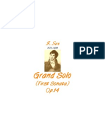 Fernando Sor Grand Solo - Guitar
