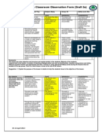 Classroom Observation Form 2013-LST PDF