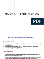 Masalah Pendengaran